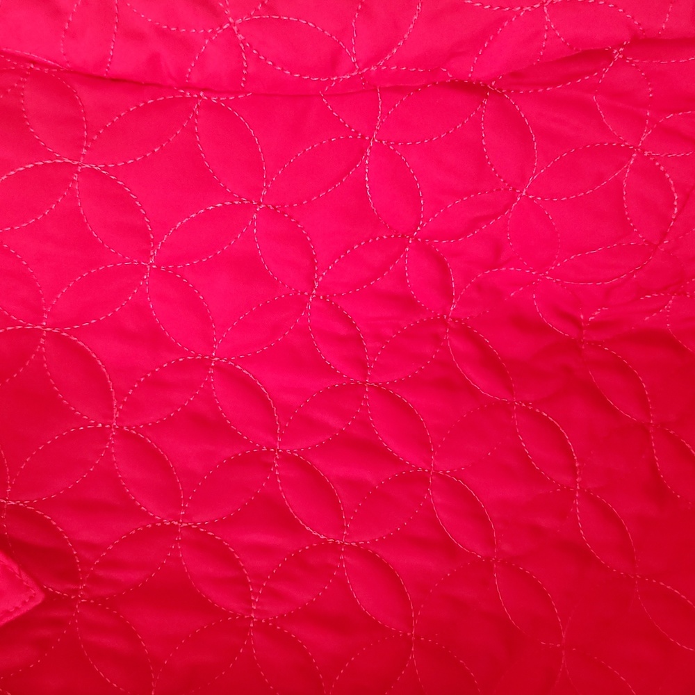 Requirements Red Quilted Jacket - Picture 3 of 4
